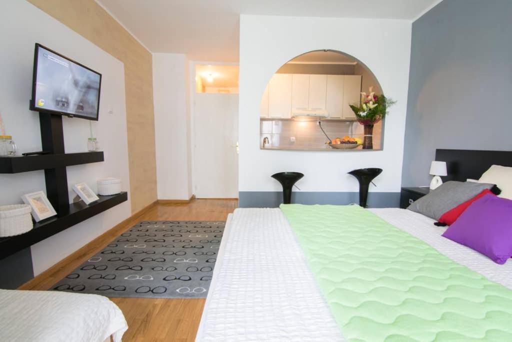 Appartamento Maxim Belgrado Esterno foto