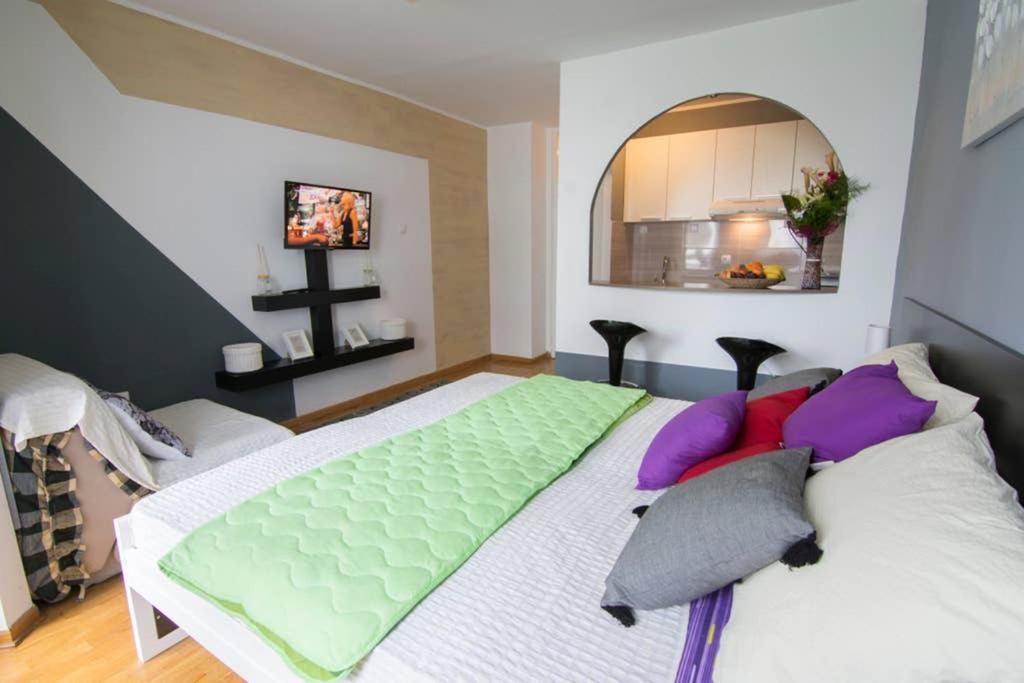 Appartamento Maxim Belgrado Esterno foto